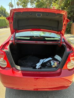 Red 2013 Chevrolet Sonic LT
