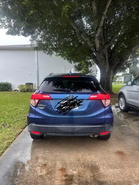 Blue 2016 Honda HR-V EX-L w/Navigation