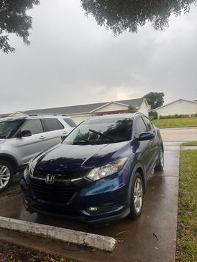 Blue 2016 Honda HR-V EX-L w/Navigation