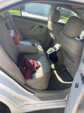 White 2010 Toyota Camry LE