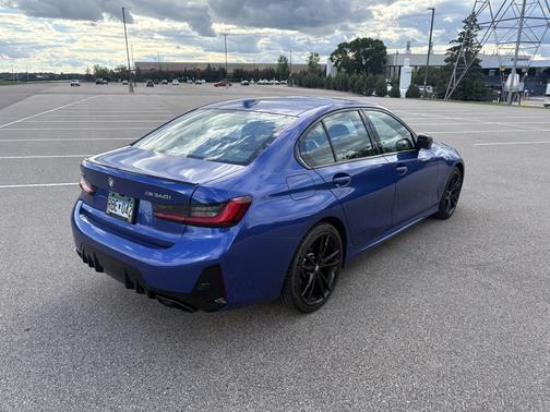 Blue 2024 BMW M340 i xDrive