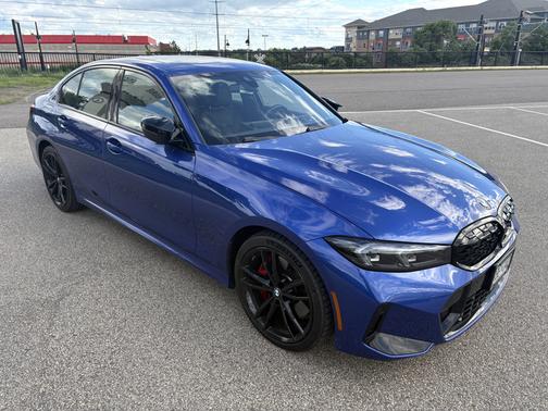 Blue 2024 BMW M340 i xDrive