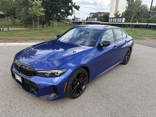 Blue 2024 BMW M340 i xDrive
