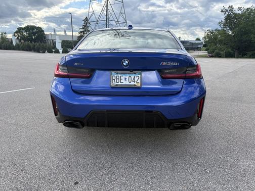 Blue 2024 BMW M340 i xDrive