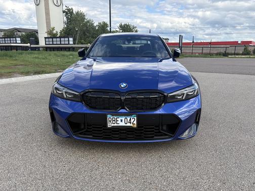 Blue 2024 BMW M340 i xDrive