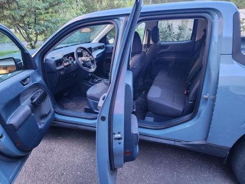 Blue 2022 Ford Maverick XL