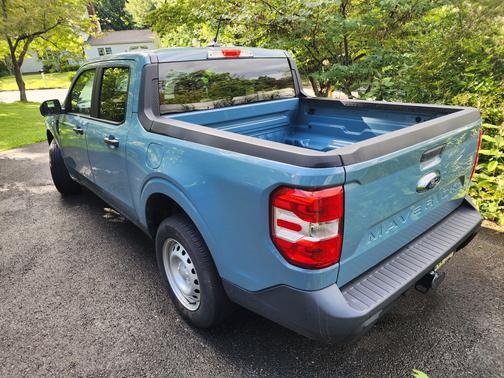 Blue 2022 Ford Maverick XL
