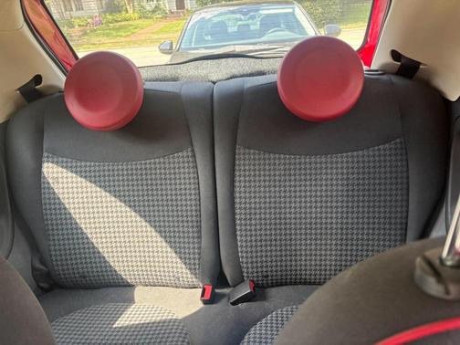 Red 2017 FIAT 500 Pop