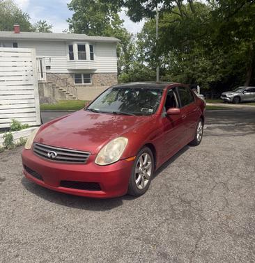 Red 2006 INFINITI G35 Base