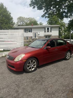 Red 2006 INFINITI G35 Base