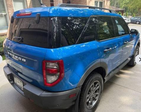 Blue 2022 Ford Bronco Sport Big Bend