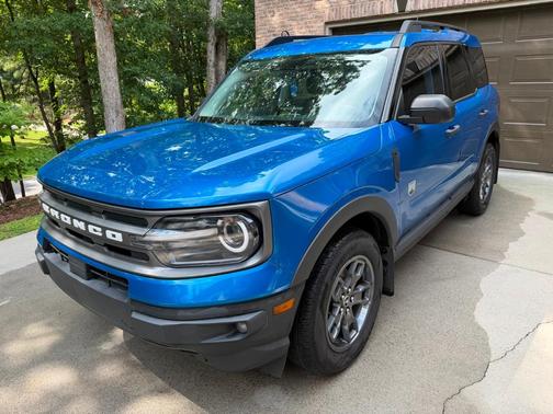 Blue 2022 Ford Bronco Sport Big Bend