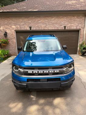 Blue 2022 Ford Bronco Sport Big Bend