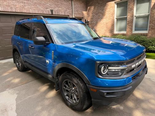 Blue 2022 Ford Bronco Sport Big Bend