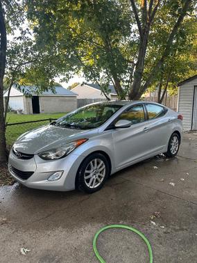 Silver 2013 Hyundai ELANTRA GLS