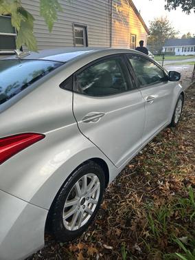 Silver 2013 Hyundai ELANTRA GLS