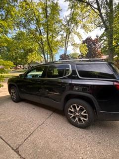 Blue 2022 GMC Acadia SLE