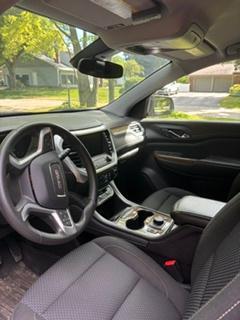 Blue 2022 GMC Acadia SLE