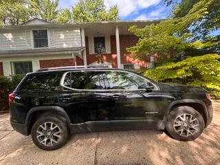 Blue 2022 GMC Acadia SLE