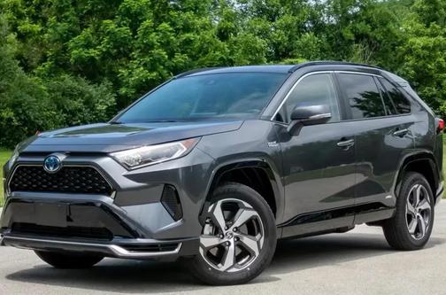Gray 2021 Toyota RAV4 XLE