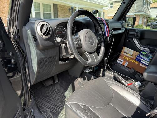 Black 2017 Jeep Wrangler Unlimited Sahara