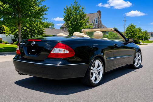Black 2006 Mercedes-Benz CLK-Class 350 Cabriolet