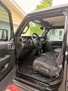 Black 2018 Jeep Wrangler Unlimited Sport S
