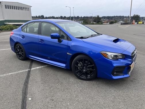 Blue 2020 Subaru WRX Limited