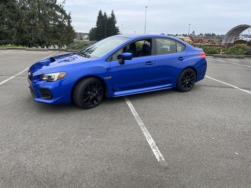 Blue 2020 Subaru WRX Limited