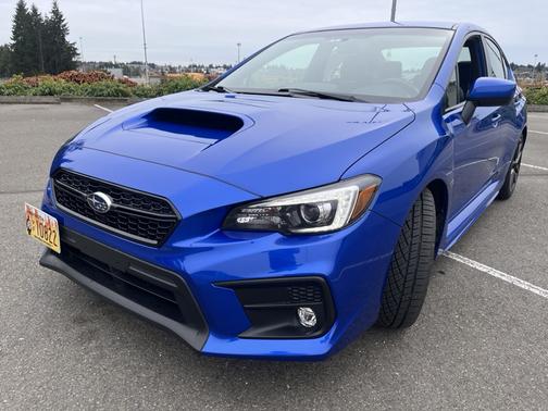 Blue 2020 Subaru WRX Limited