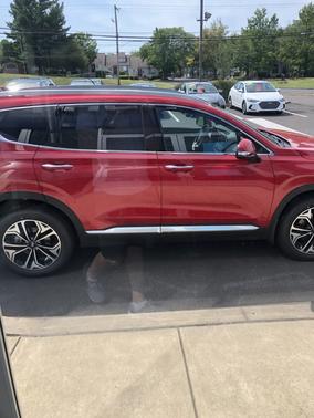 Red 2020 Hyundai SANTA FE SEL 2.0T