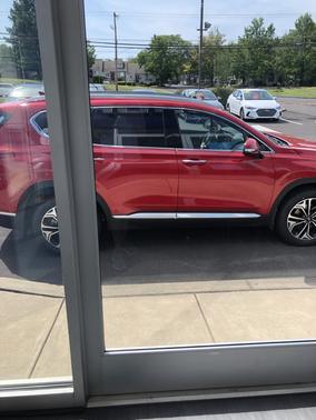 Red 2020 Hyundai SANTA FE SEL 2.0T