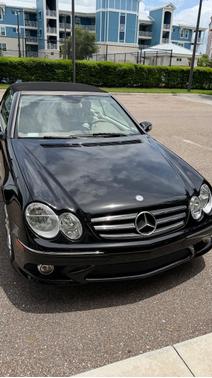 Black 2008 Mercedes-Benz CLK-Class CLK550