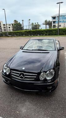 Black 2008 Mercedes-Benz CLK-Class CLK550