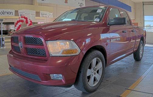 Red 2012 RAM 1500 Sport