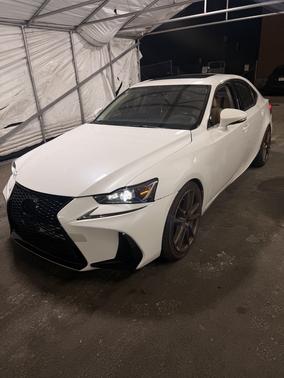 White 2017 Lexus IS 300 Base