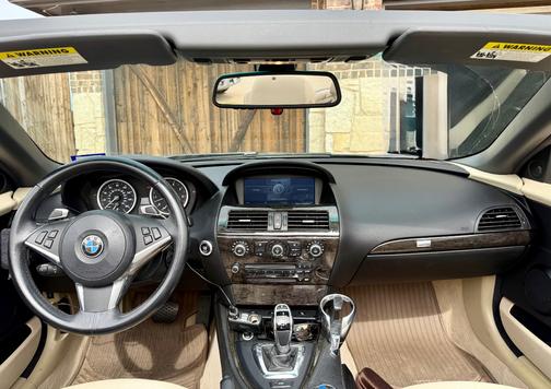 White 2008 BMW 650 i