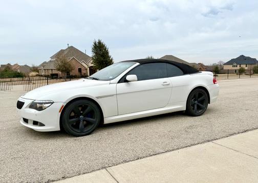 White 2008 BMW 650 i