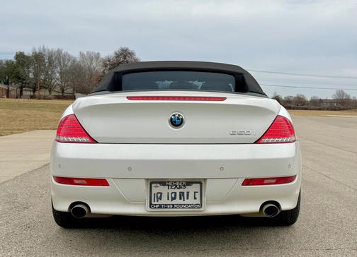 White 2008 BMW 650 i
