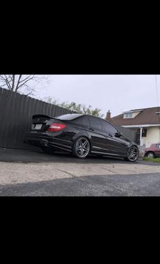 Black 2010 Mercedes-Benz C-Class C 63 AMG