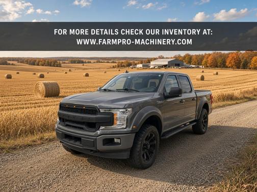 Gray 2018 Ford F-150 Lariat