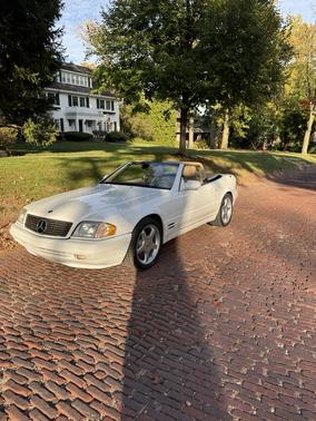 White 1999 Mercedes-Benz SL-Class SL500 Roadster