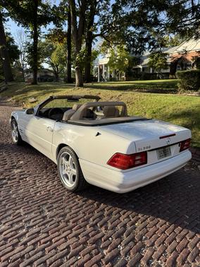 White 1999 Mercedes-Benz SL-Class SL500 Roadster