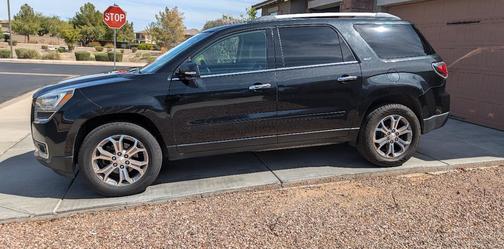 Black 2014 GMC Acadia SLT-1