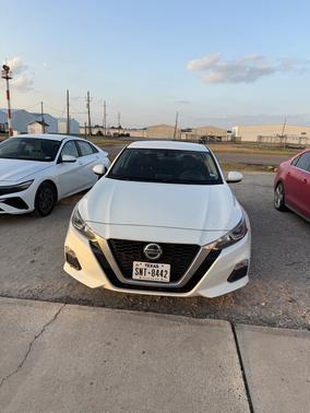 White 2020 Nissan Altima 2.5 S