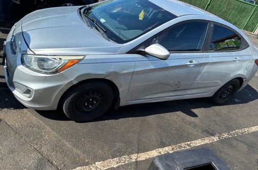 Gray 2016 Hyundai Accent SE