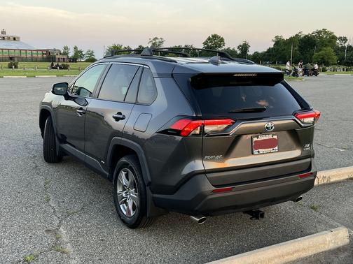 Gray 2023 Toyota RAV4 Hybrid XLE