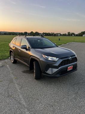 Gray 2023 Toyota RAV4 Hybrid XLE