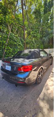 Gray 2018 BMW M240 i