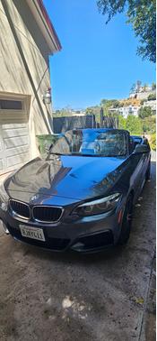 Gray 2018 BMW M240 i